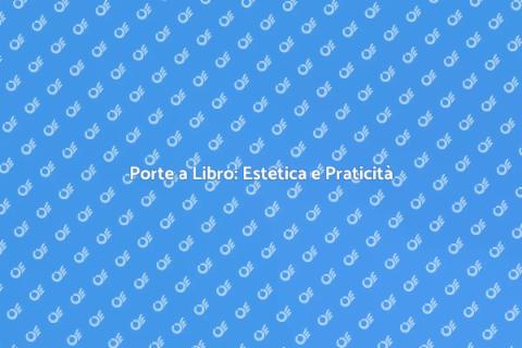 Porta a Libro: Design e Funzionalità