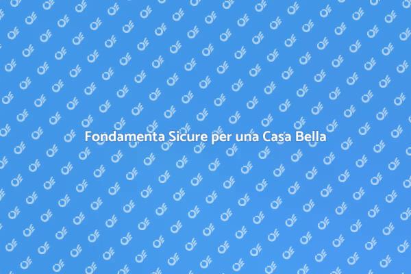 Ristrutturazione delle Fondamenta: Scopri Come