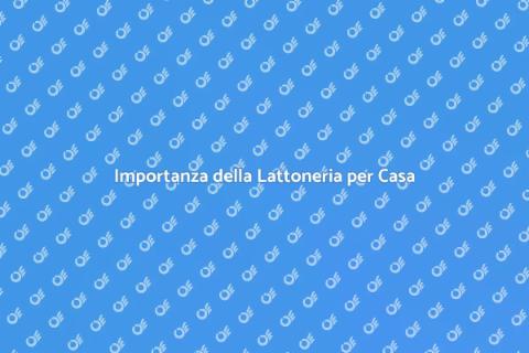 Lattoneria: Tocco Finale per la Casa