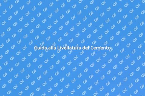 Livellare Superficie in Cemento Facile