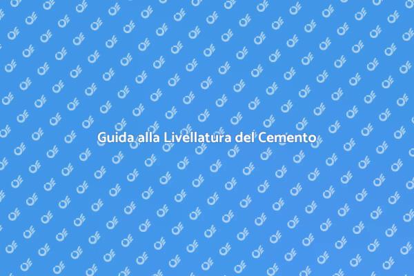 Come Livellare il Cemento in Casa