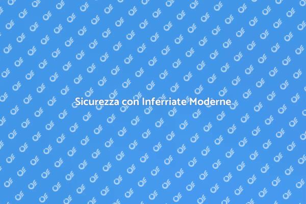 Inferriate: Sicurezza e Design Moderno