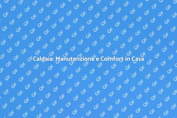 Guida alla Manutenzione della Caldaia