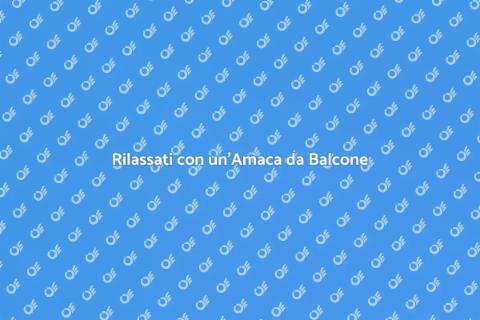 Amaca da Balcone in Tessuto