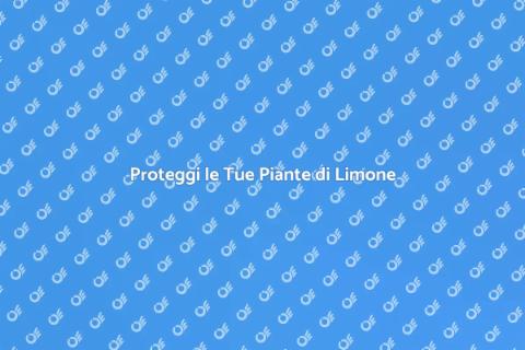 Prevenire Parassiti Piante di Limone