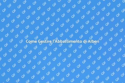 Abbattimento Alberi Grandi: Guida Completa