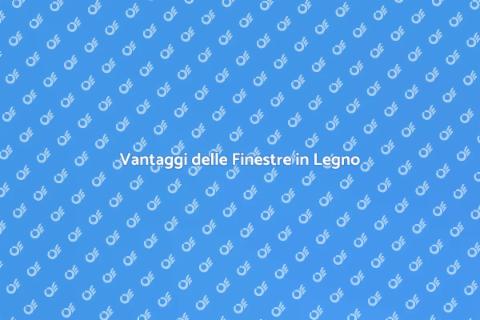 Finestre in Legno ad Alta Efficienza