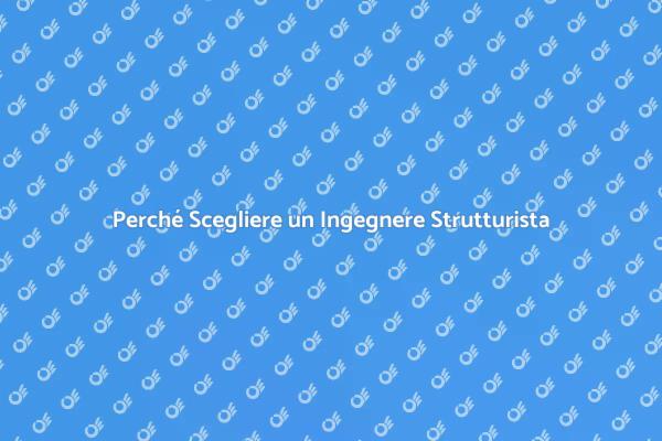 L'Ingegnere Strutturista e il Tuo Progetto