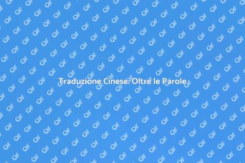 Tradurre in Cinese: Arte e Cultura