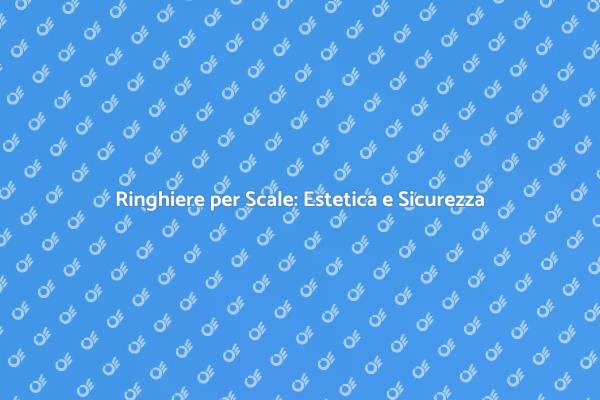 Design e Sicurezza: La Ringhiera Interna