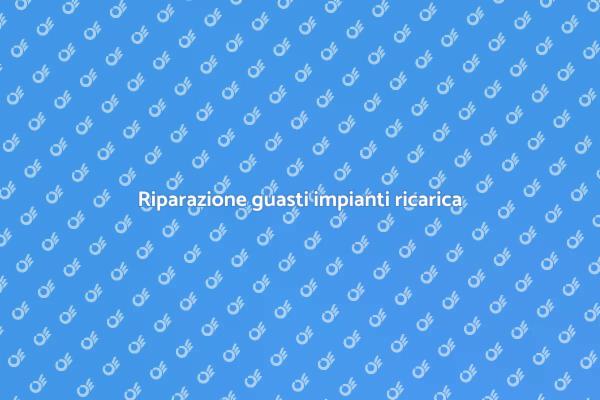 Risolvi il guasto del tuo impianto ricarica