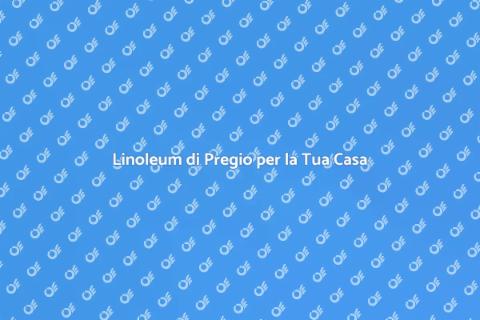 Pavimento in Linoleum Effetto Legno