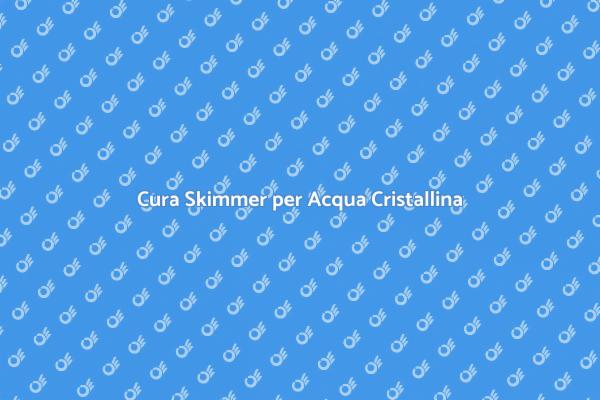 Importanza della Manutenzione Skimmer