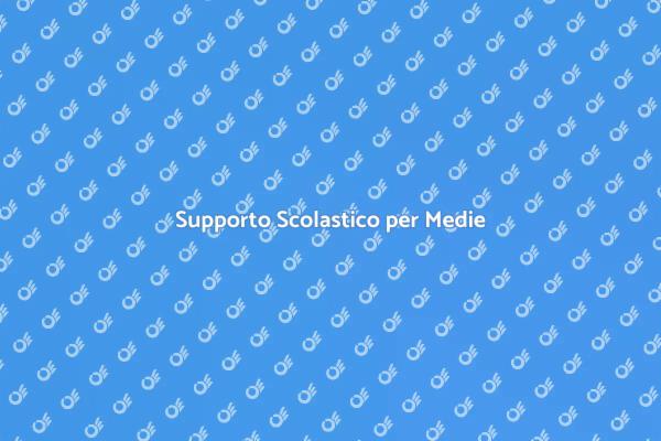Potenzia il Tuo Studio alle Medie