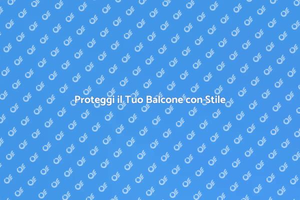 Trasforma il Tuo Balcone con una Pensilina