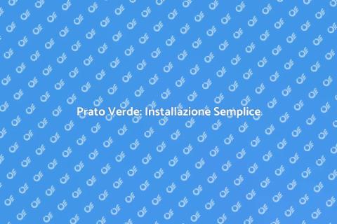 Installazione Erba Sintetica Facile