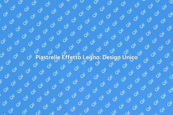 Trasforma la Tua Casa con Piastrelle