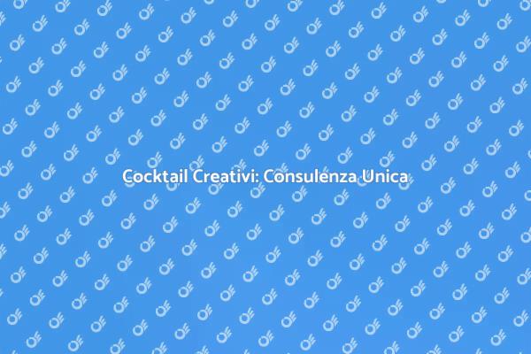 Sorprendi con Cocktail Innovativi