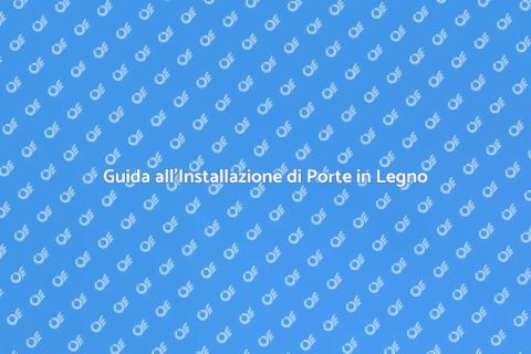 Porta in Legno Massello: Eleganza e Stile
