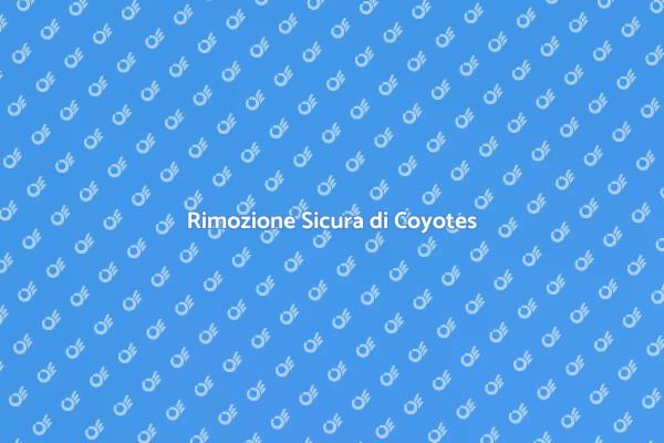 Gestione Responsabile dei Coyotes