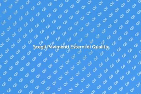Pavimenti per Esterni: Scelte Intelligenti