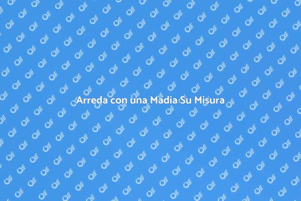 Madia Personalizzata: Design Unico per Te