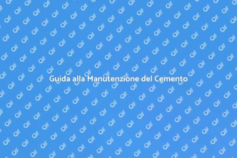 Manutenzione Pavimentazione in Cemento