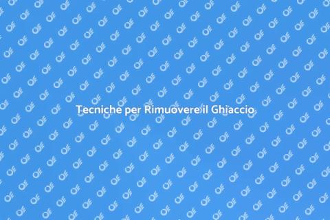 Rimuovere il Ghiaccio in Modo Efficace