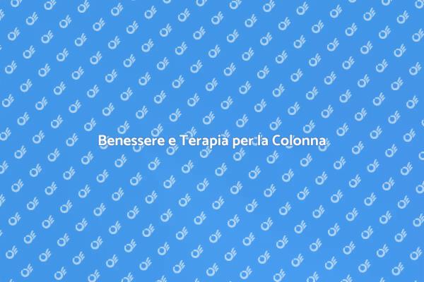 Terapie Efficaci per la Colonna Vertebrale