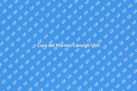 Manutenzione Marmo nel Bagno