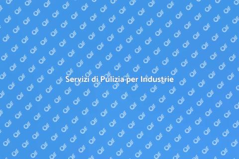 Pulizia Spazi Industriali Efficiente