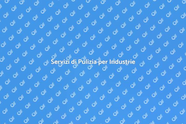 Pulizia Efficiente per Ambienti Industriali