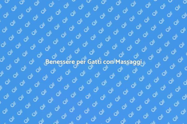 Il Massaggio che Rende Felici i Gatti