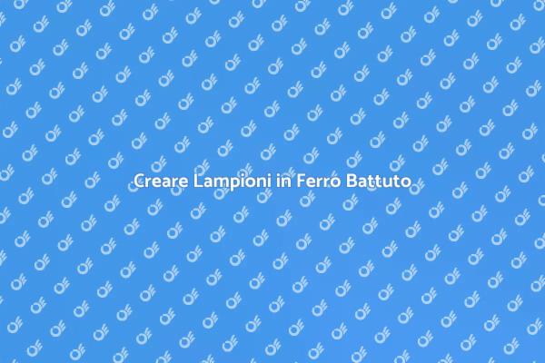 Trasforma il Tuo Spazio con un Lampione