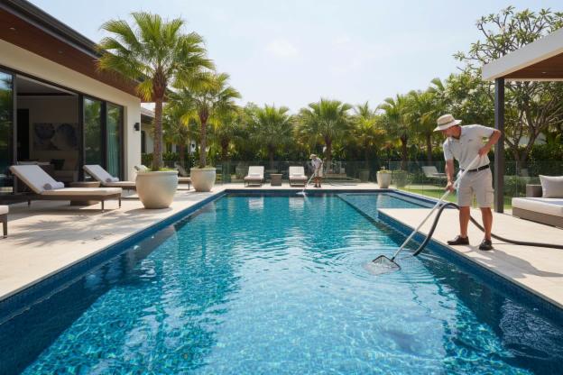 Quanto costa pulire una piscina?