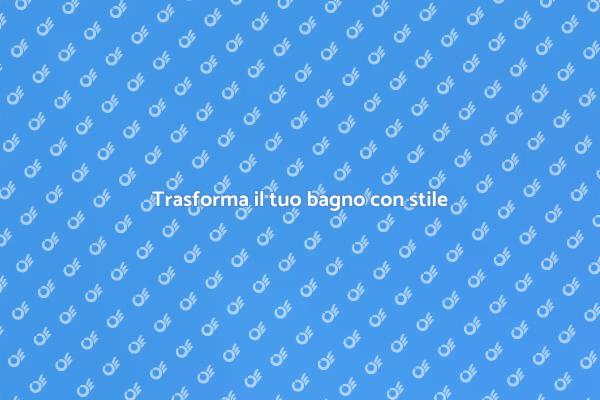 Innovazione nella ristrutturazione del bagno