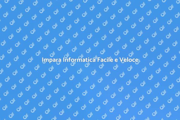 Corso di Informatica: Inizia Oggi