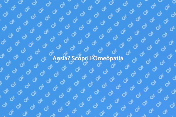 Ritrova la Serenità con l'Omeopatia