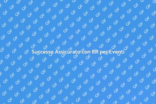 Rendi il Tuo Evento Indimenticabile