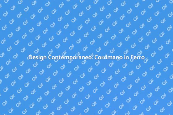 Ristruttura con un Corrimano in Ferro