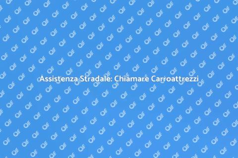 Chiamare Carroattrezzi: La Soluzione