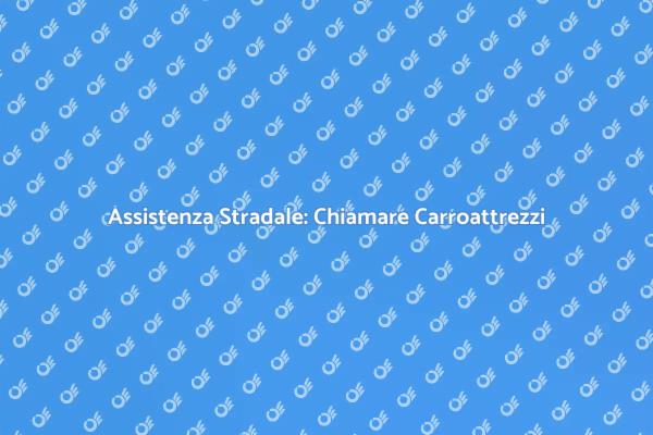 Carroattrezzi: La Tua Salvezza in Strada