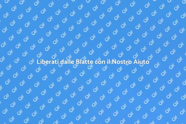 Dì Addio alle Blatte Oggi Stesso!