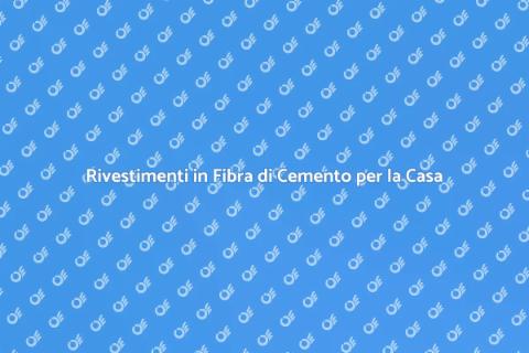 Rivestimenti in Fibra di Cemento
