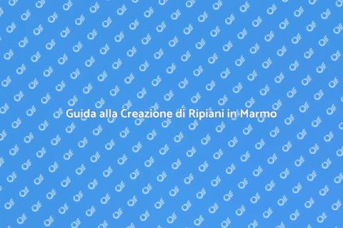 Ripiani in Marmo per Cucina Elegante