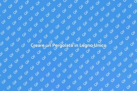 Pergolato in Legno: Design Unico