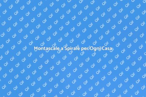 Montascale a Spirale: Soluzione Elegante