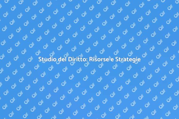 Approfondisci il Diritto con Esperti