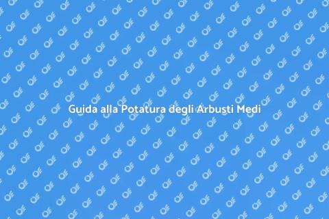 Potare un Arbusto di Dimensioni Medie