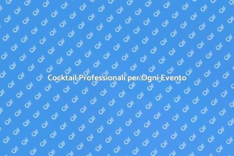Esperto di Cocktail per Eventi Unici